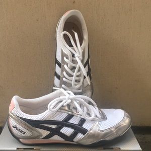 ASICS Sakura Diva White/coffee brown 6.5.